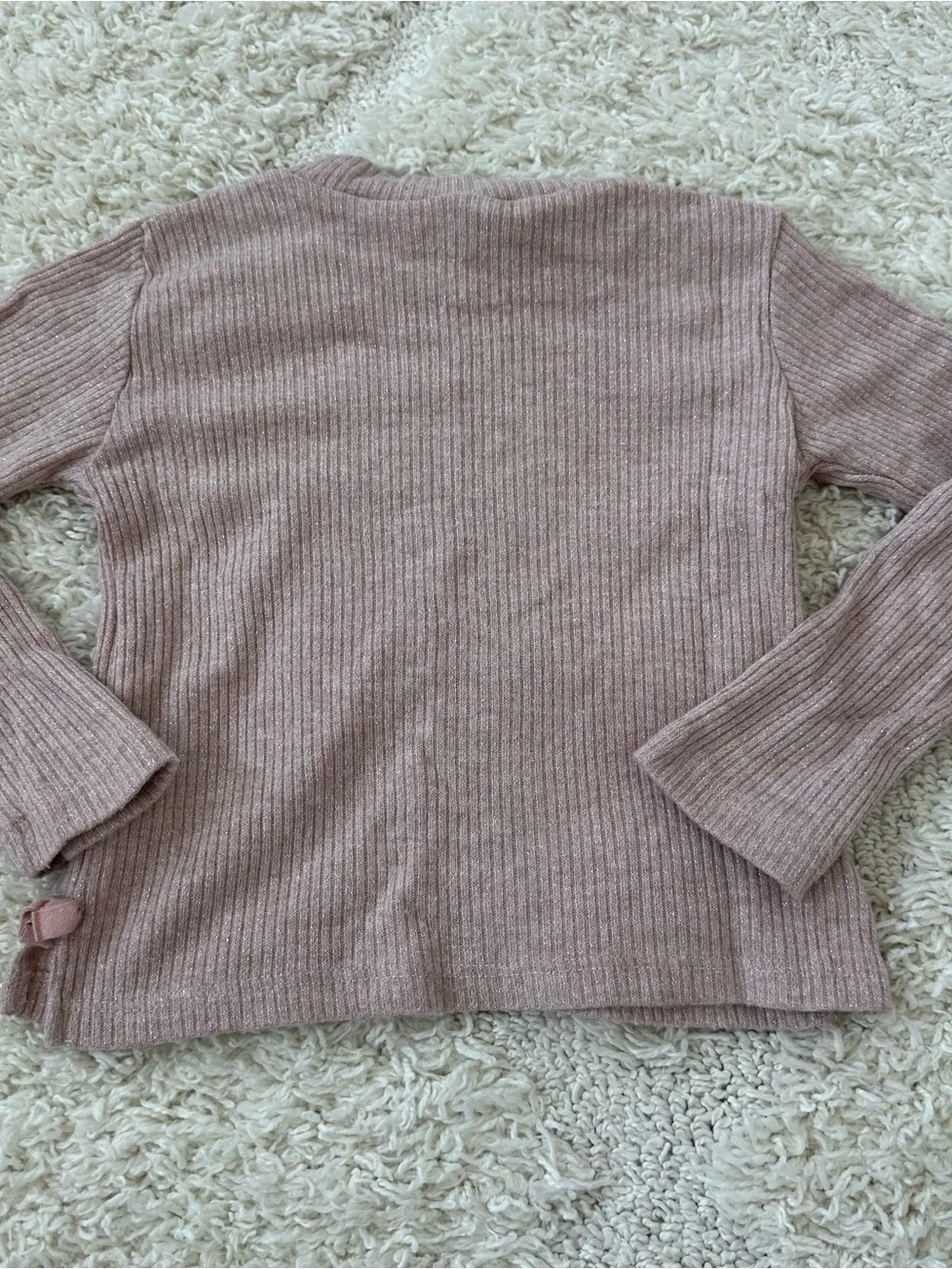 Zara Pink Ribbed Sparkle Set